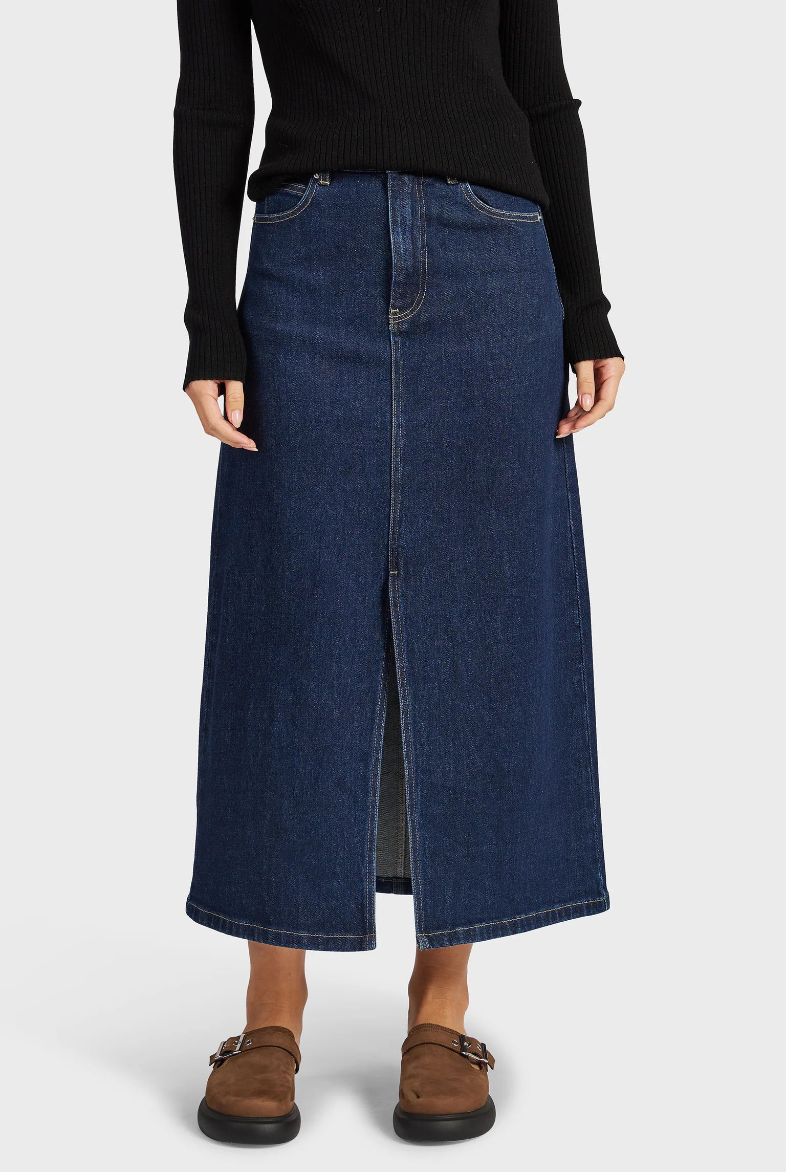 オースティン デニムスカート - Rinse Wash