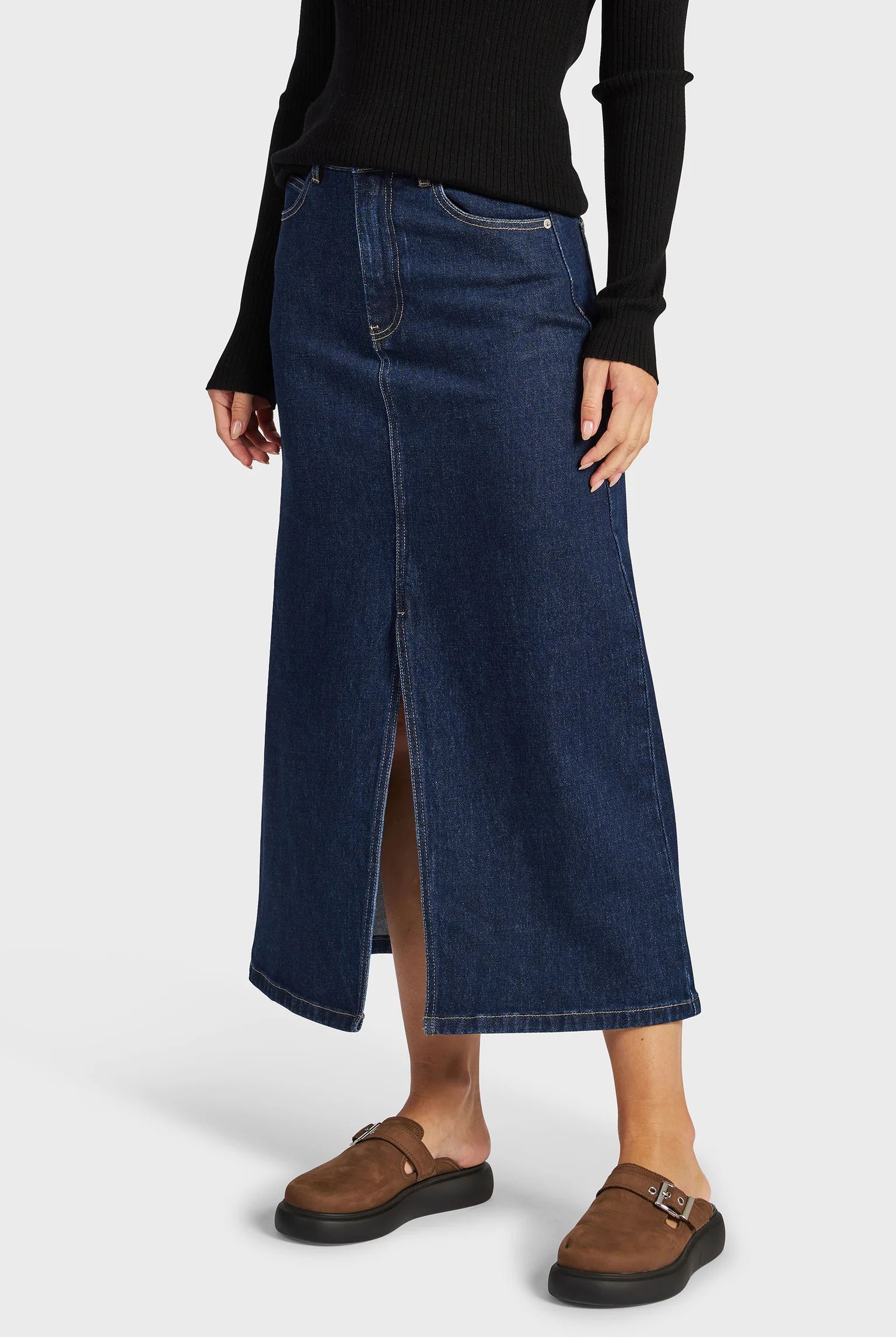 オースティン デニムスカート - Rinse Wash