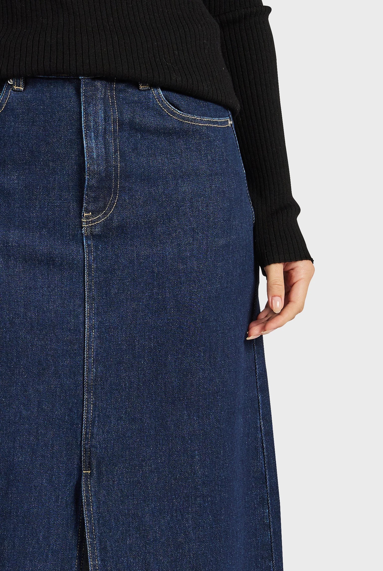 オースティン デニムスカート - Rinse Wash