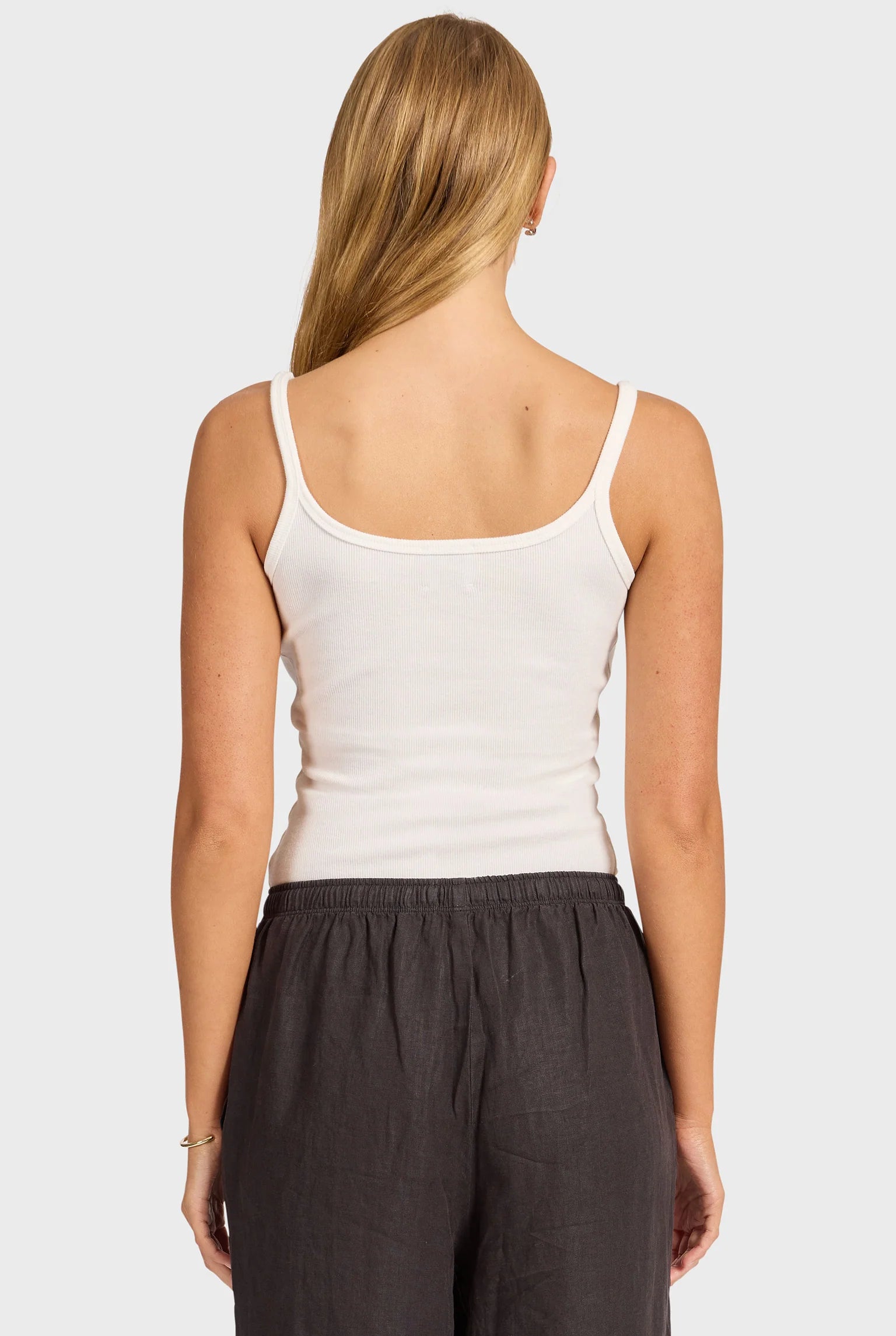 チャーリー リブタンク - White