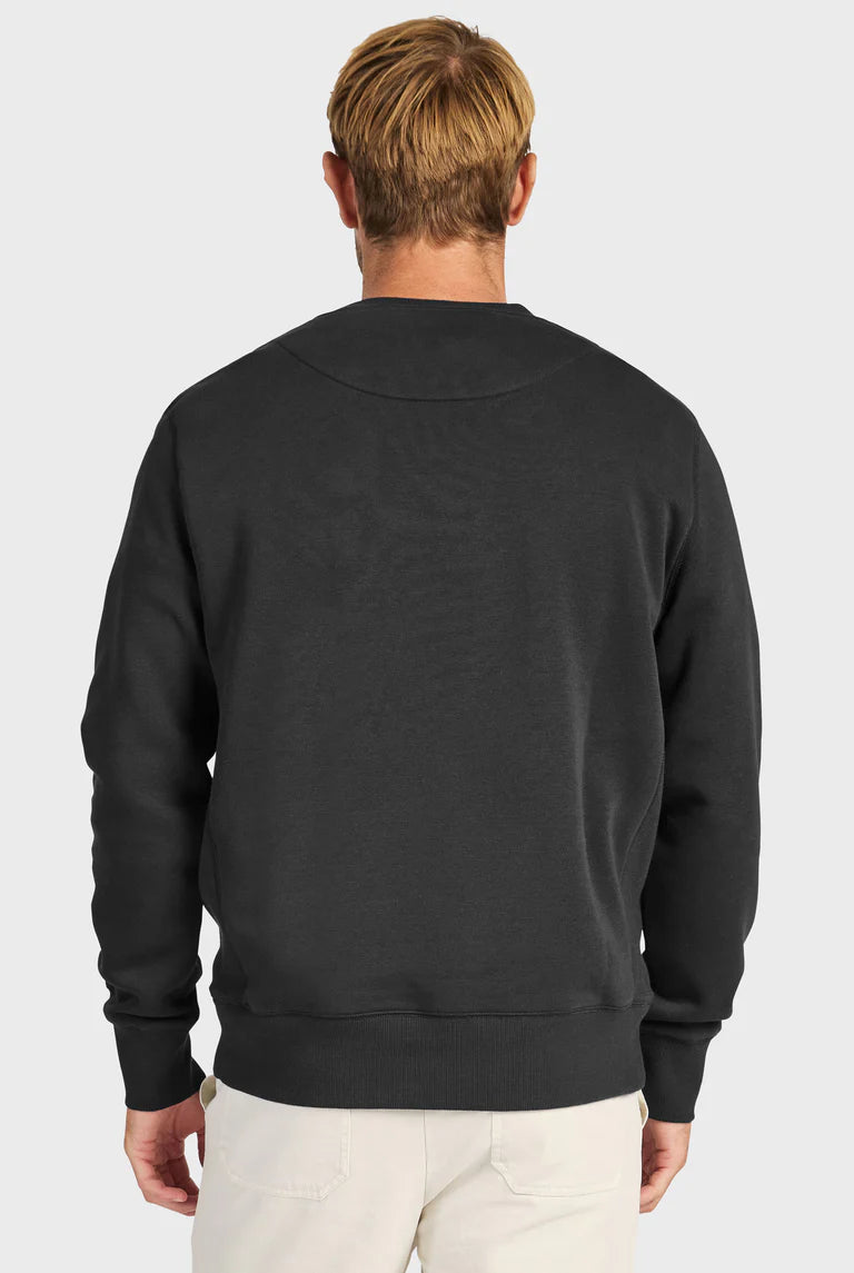ACADEMY クルースウェット - Black
