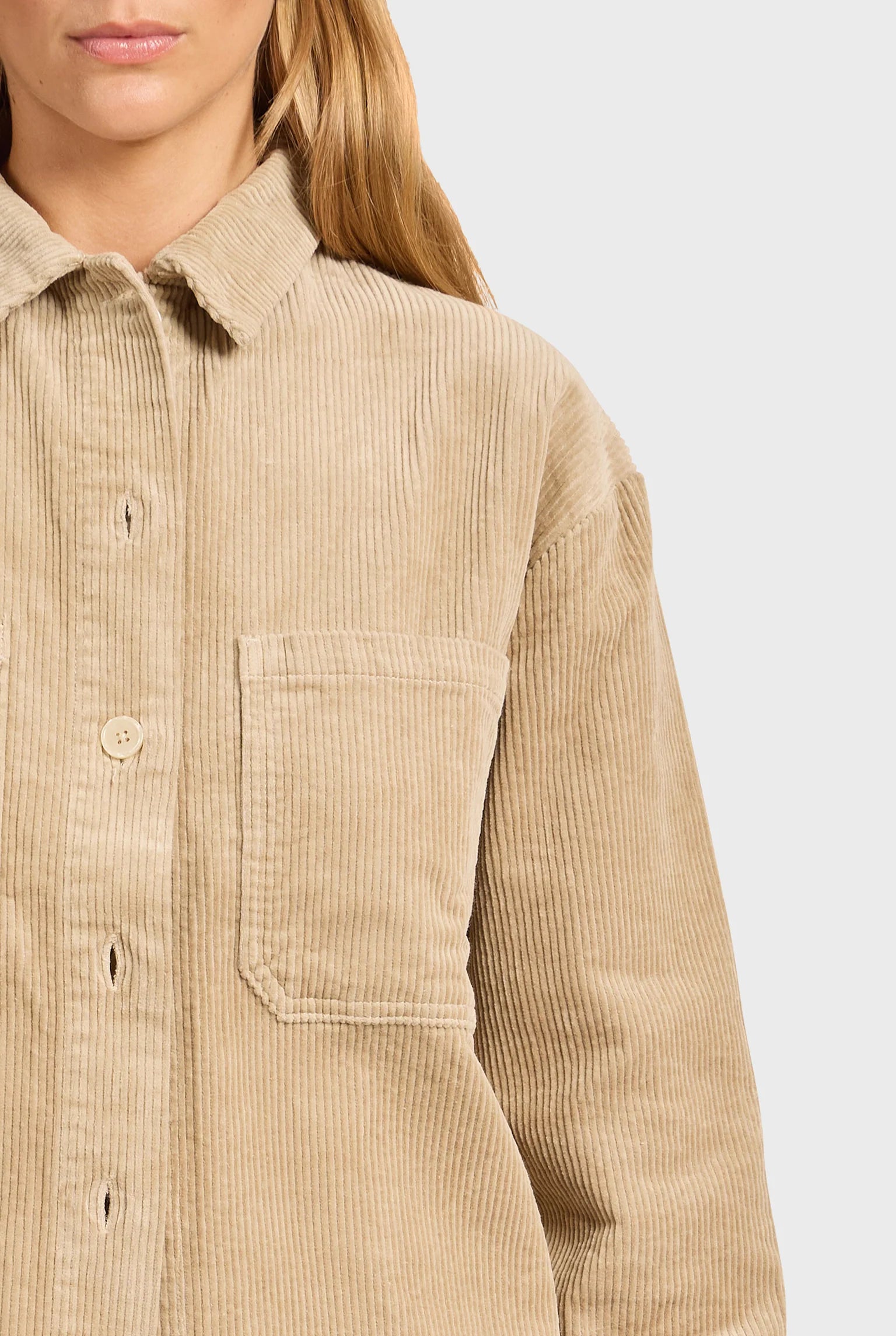 リボウスキー コードオーバーシャツ - Otter Tan