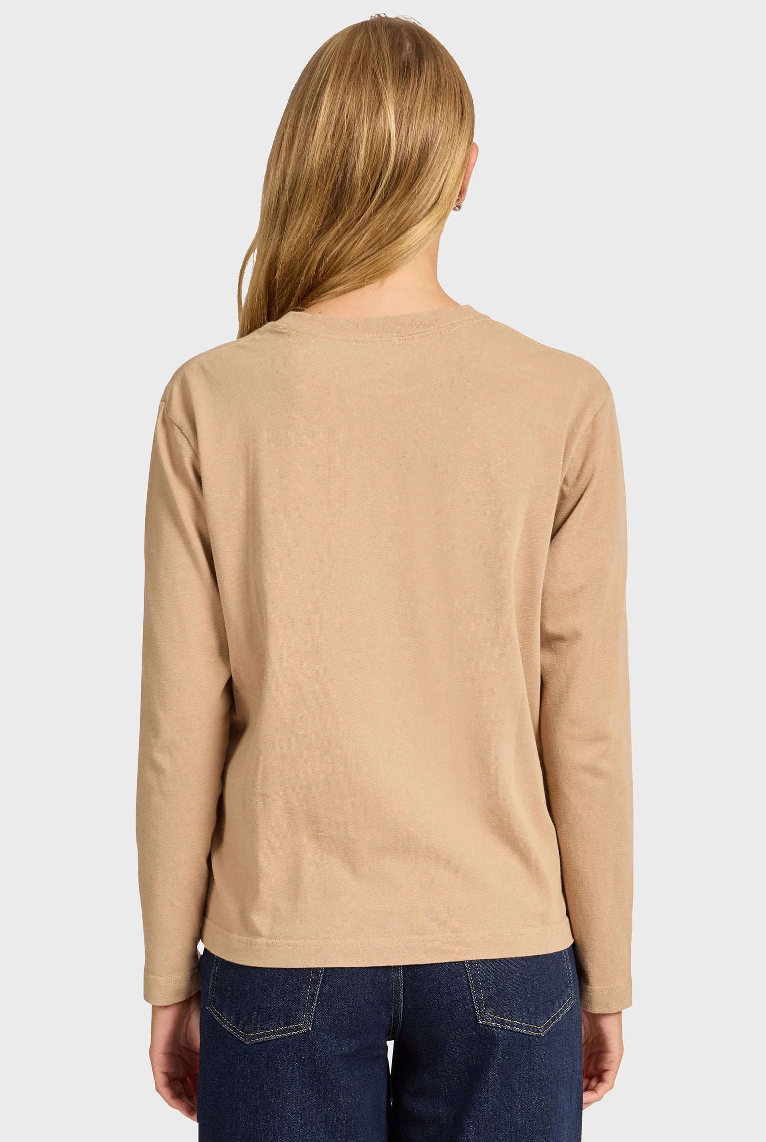 ロングスリーブTシャツ - Otter Tan