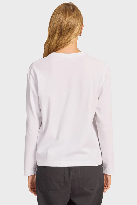 ロングスリーブTシャツ - White