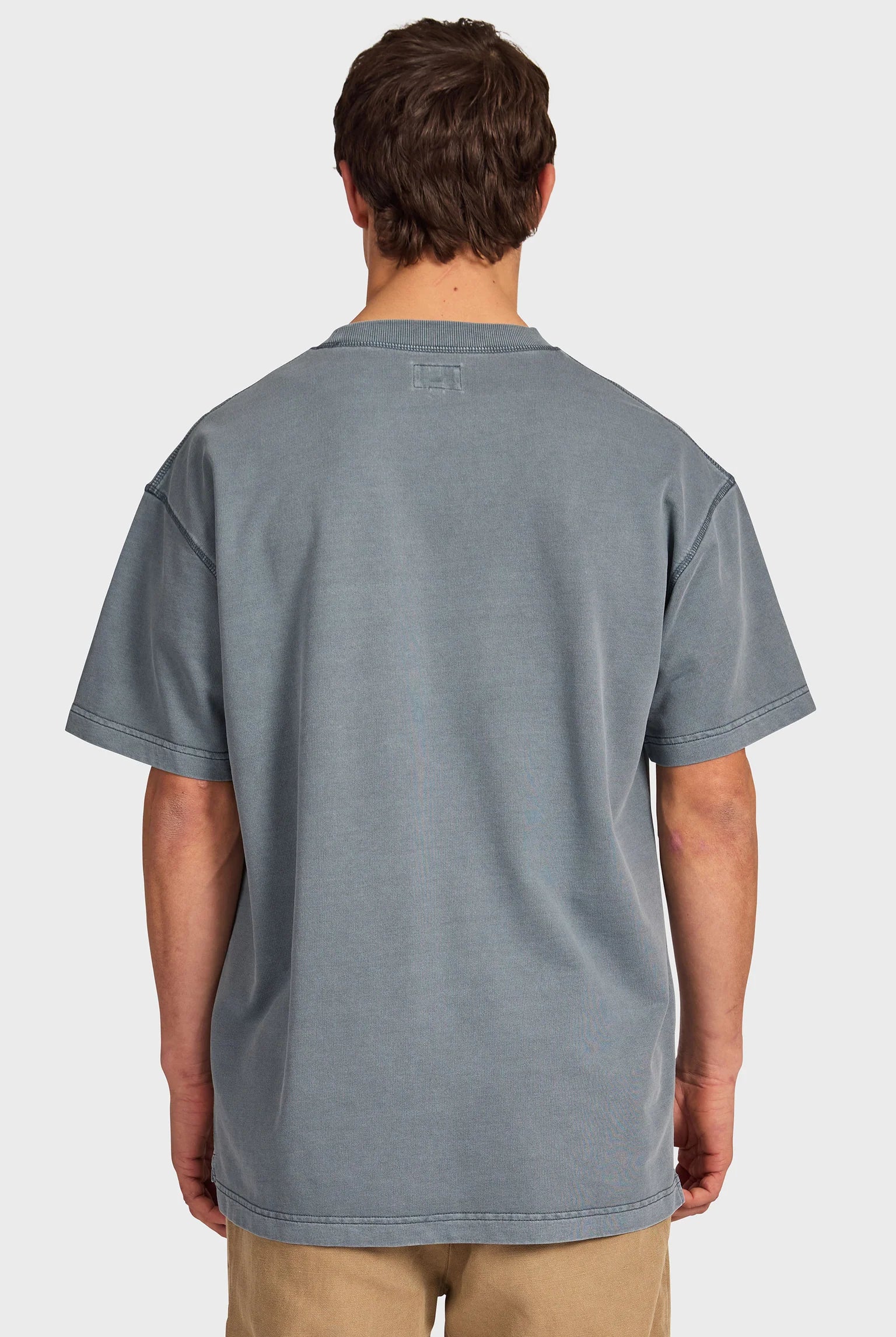バーシティー クルーTシャツ - Graphite Blue