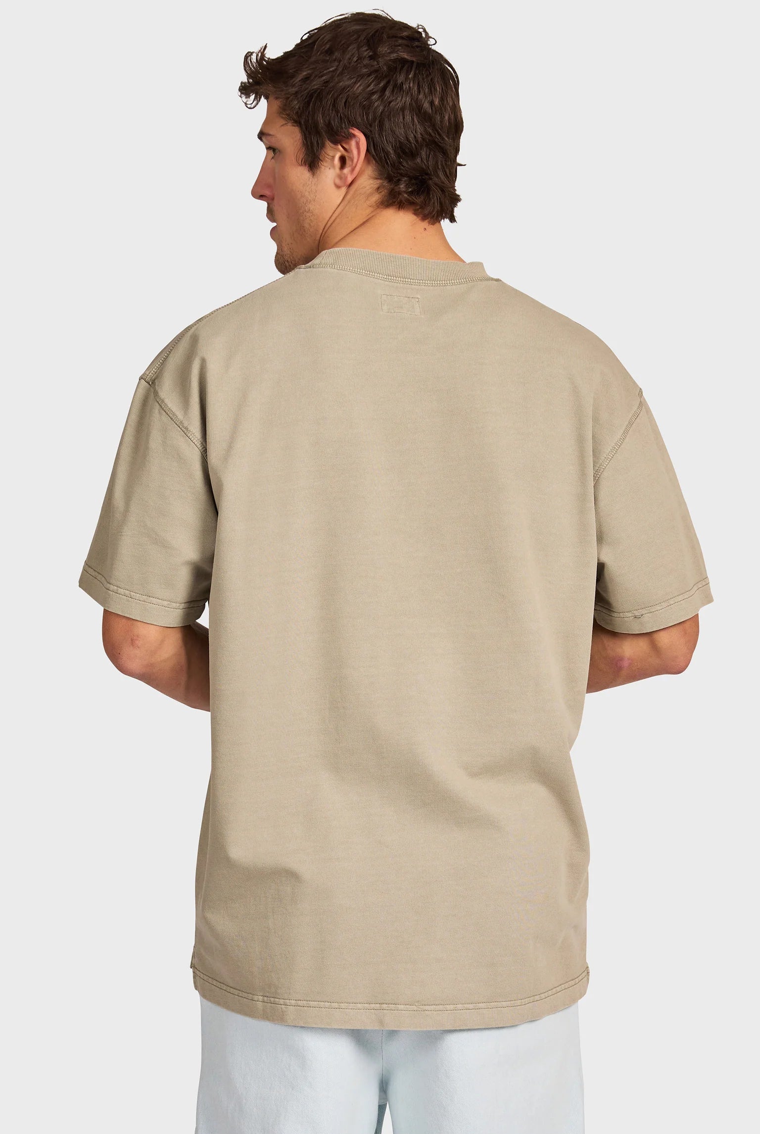 バーシティー クルーTシャツ - Mineral Green