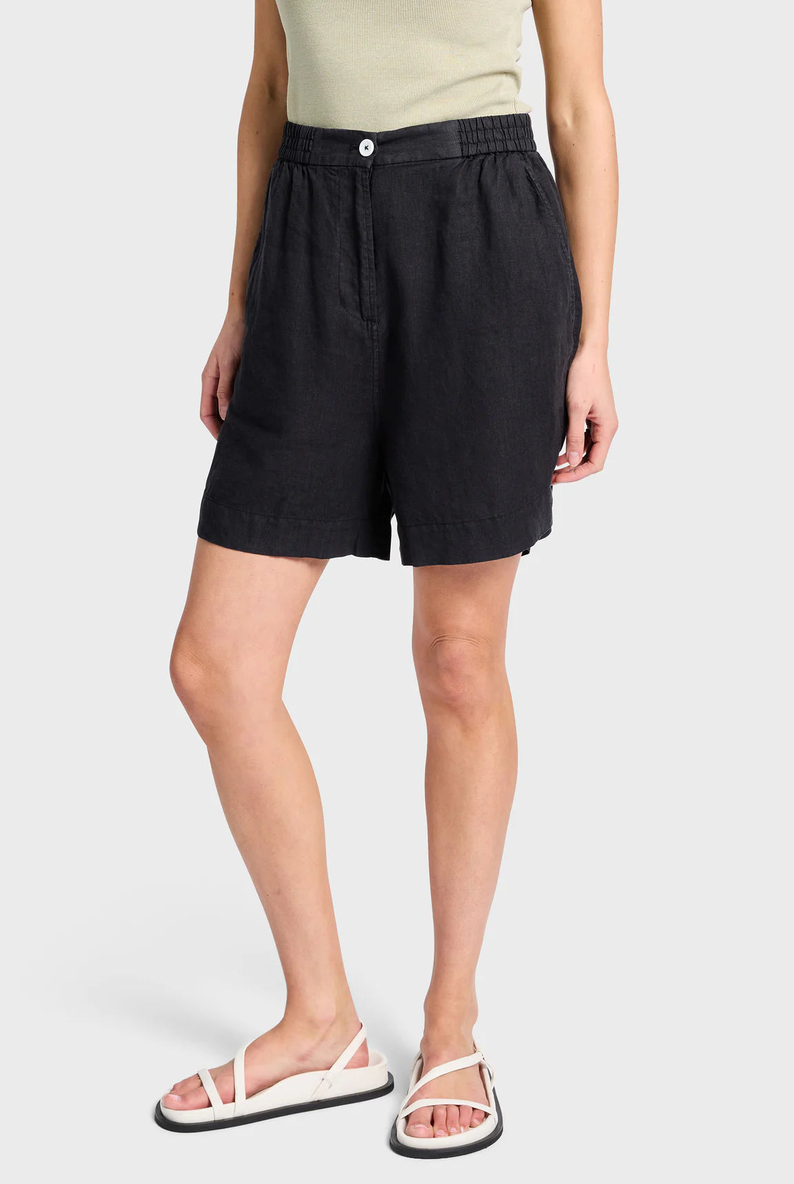 ベニスバミューダショート - Black