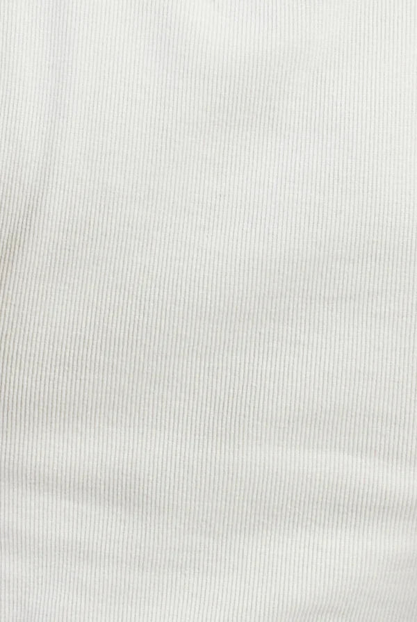 エッセンシャル リブタンク - White