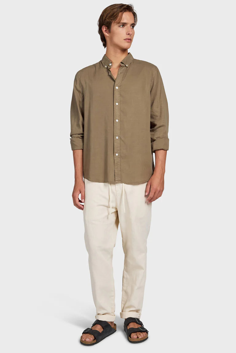 バートンシャツ - Dark Kelp Green