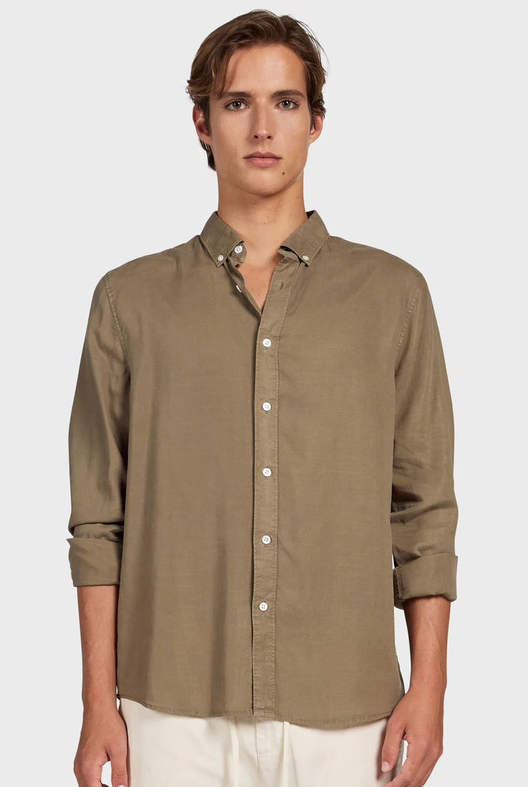 バートンシャツ - Dark Kelp Green