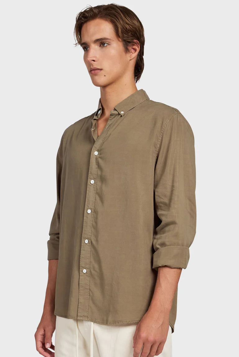 バートンシャツ - Dark Kelp Green