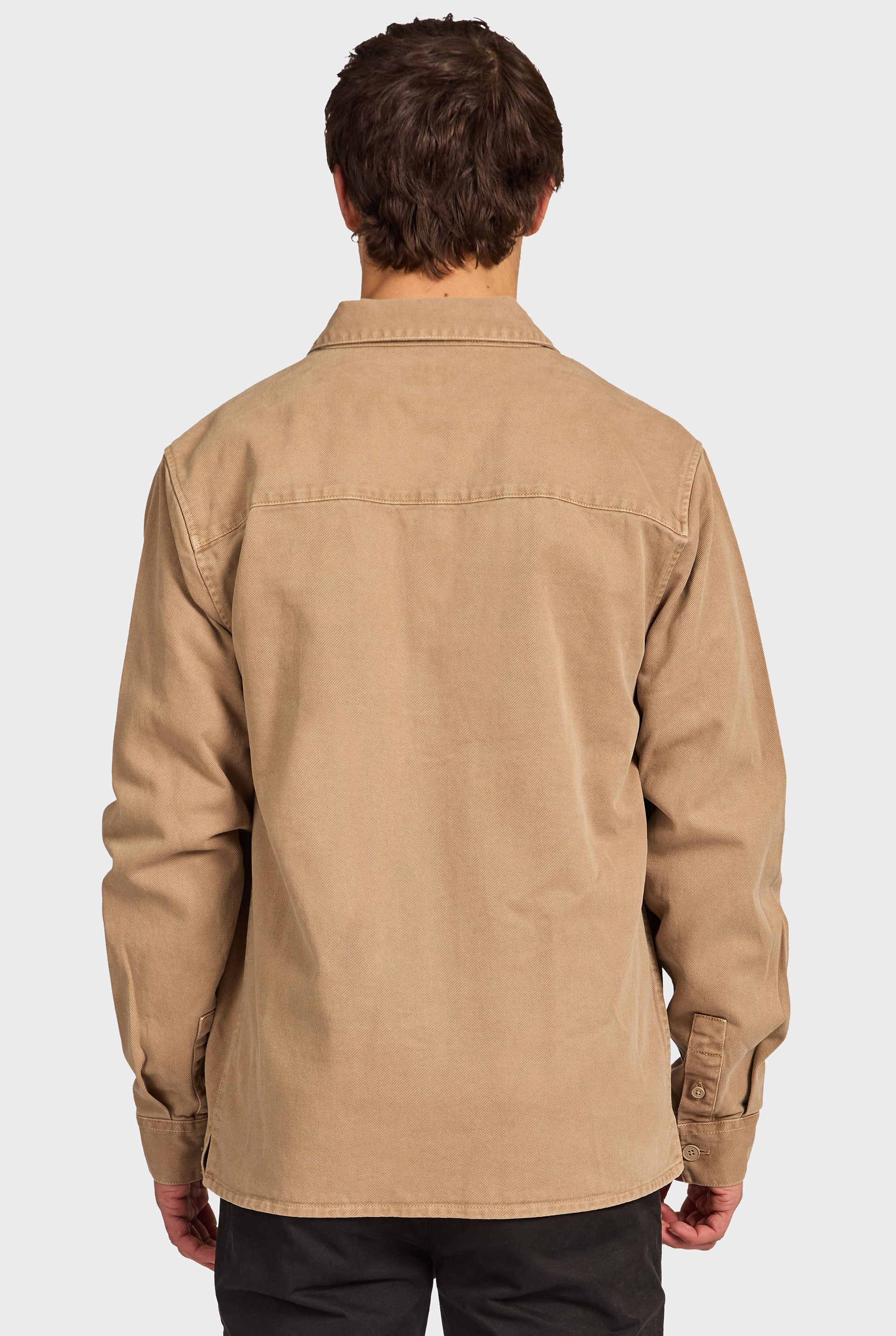 エッセンシャル オーバーシャツ - Warm Taupe