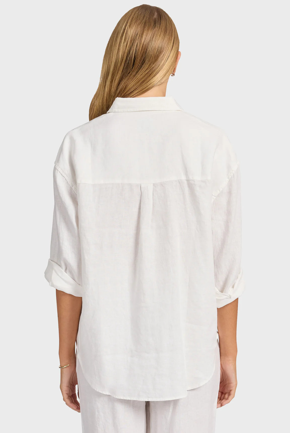 ウィメンズ ハンプトン リネンシャツ - White