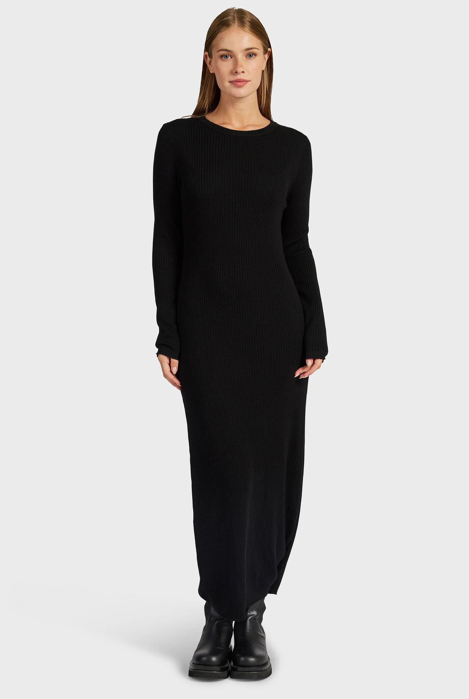 アイルメリノドレス - Black