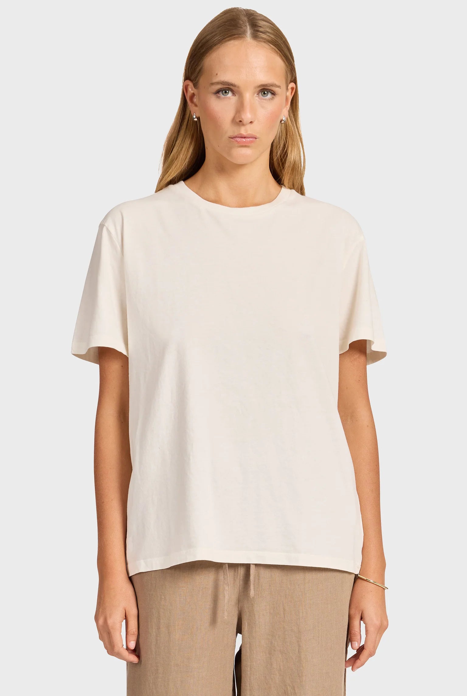 ジミーボーイフレンドTシャツ - Off White