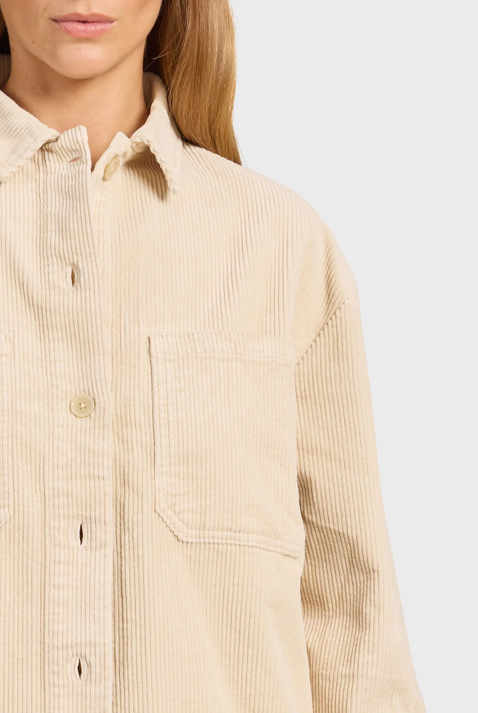 リボウスキー コードオーバーシャツ - Stone