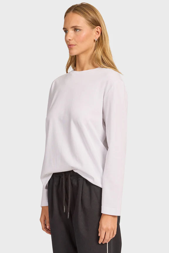 ロングスリーブTシャツ - White