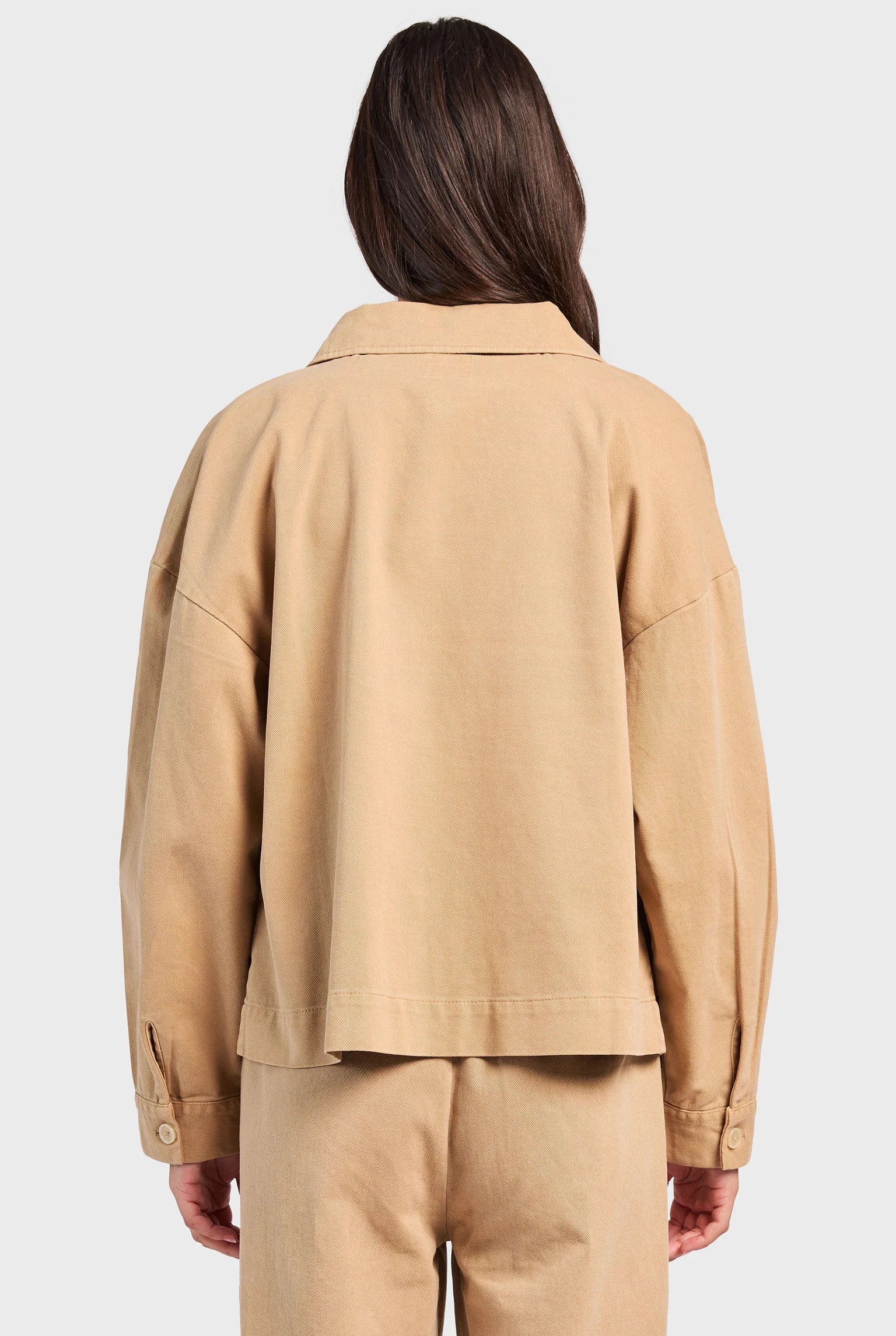 メリーツイルオーバーシャツ - Otter Tan