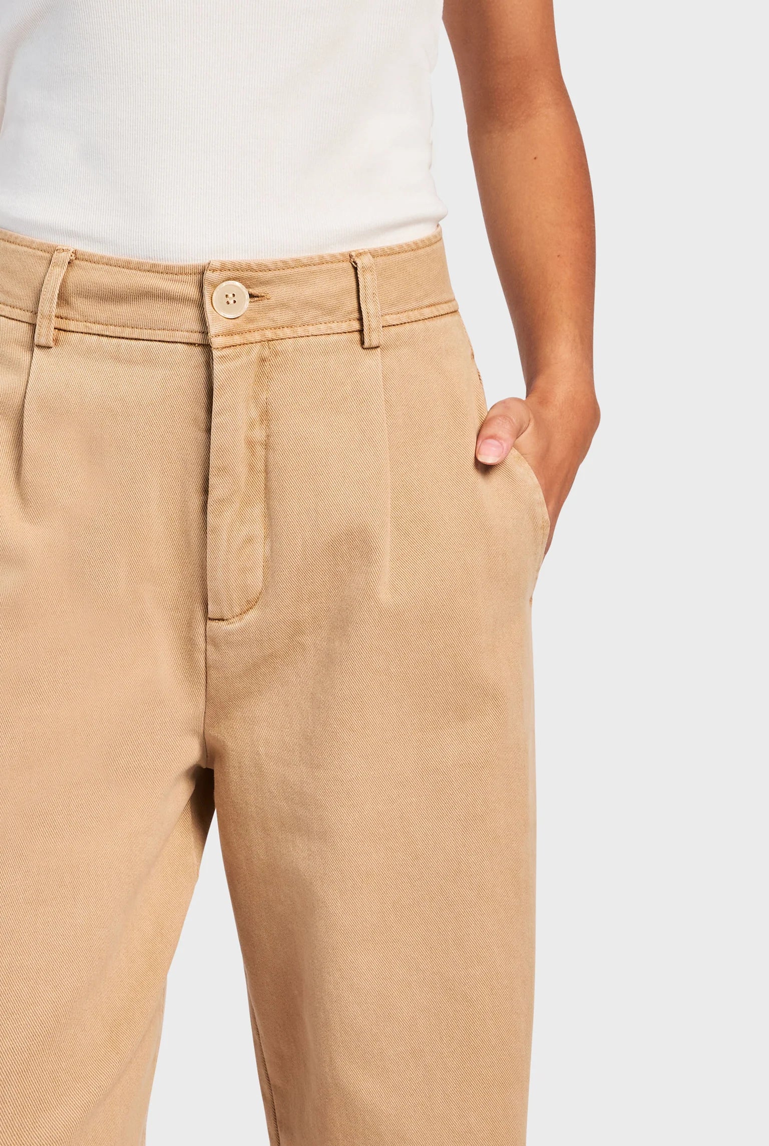 メリーツイルパンツ - Otter Tan