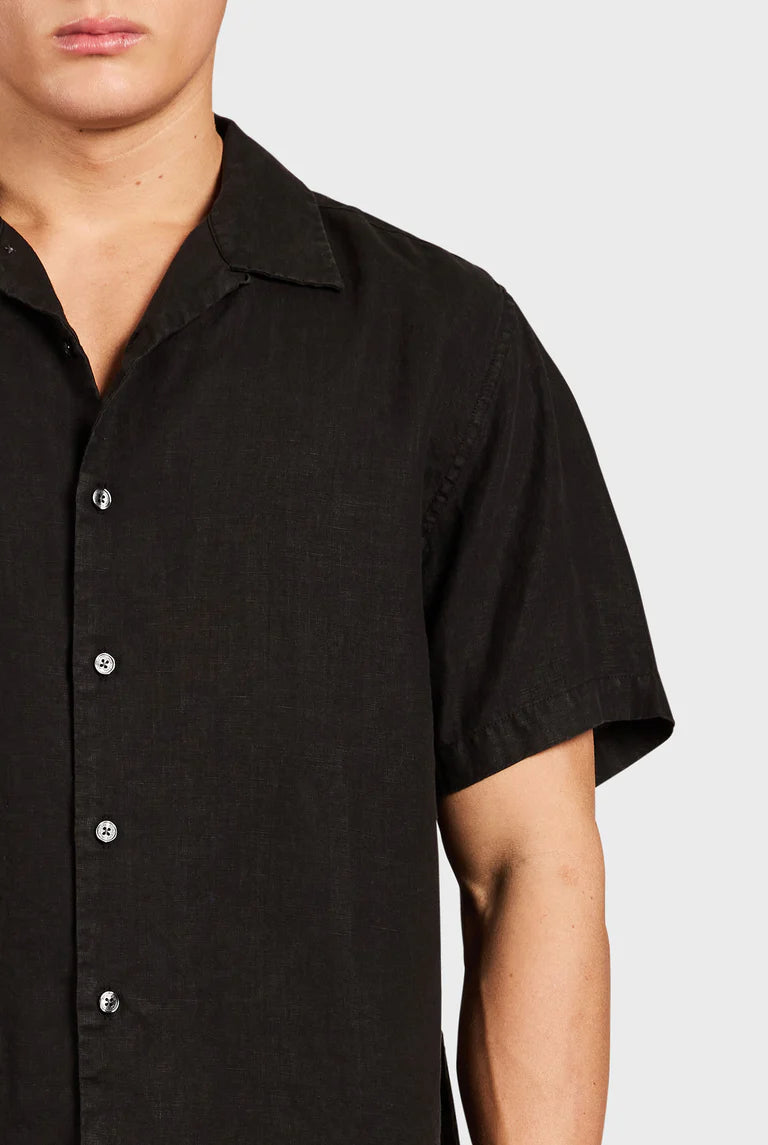 ミックショートスリーブシャツ - Black