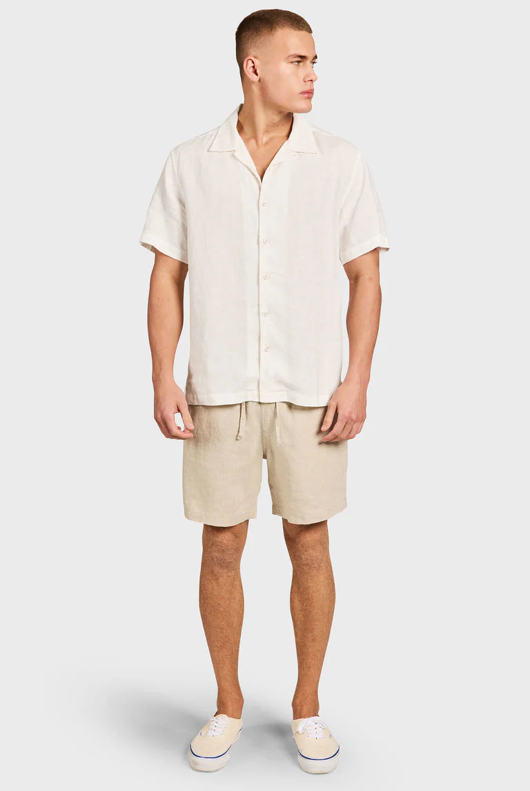 ミックショートスリーブシャツ - White