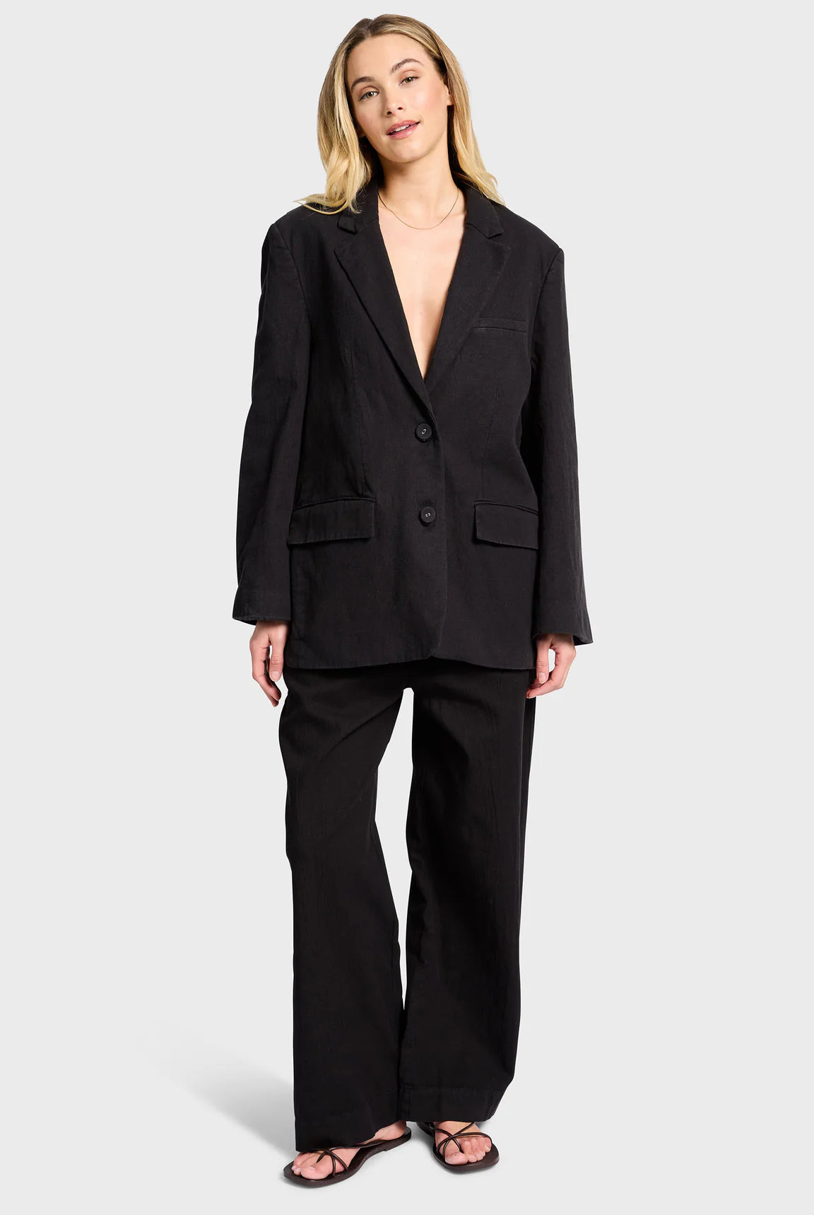 モンローブレザー - Black