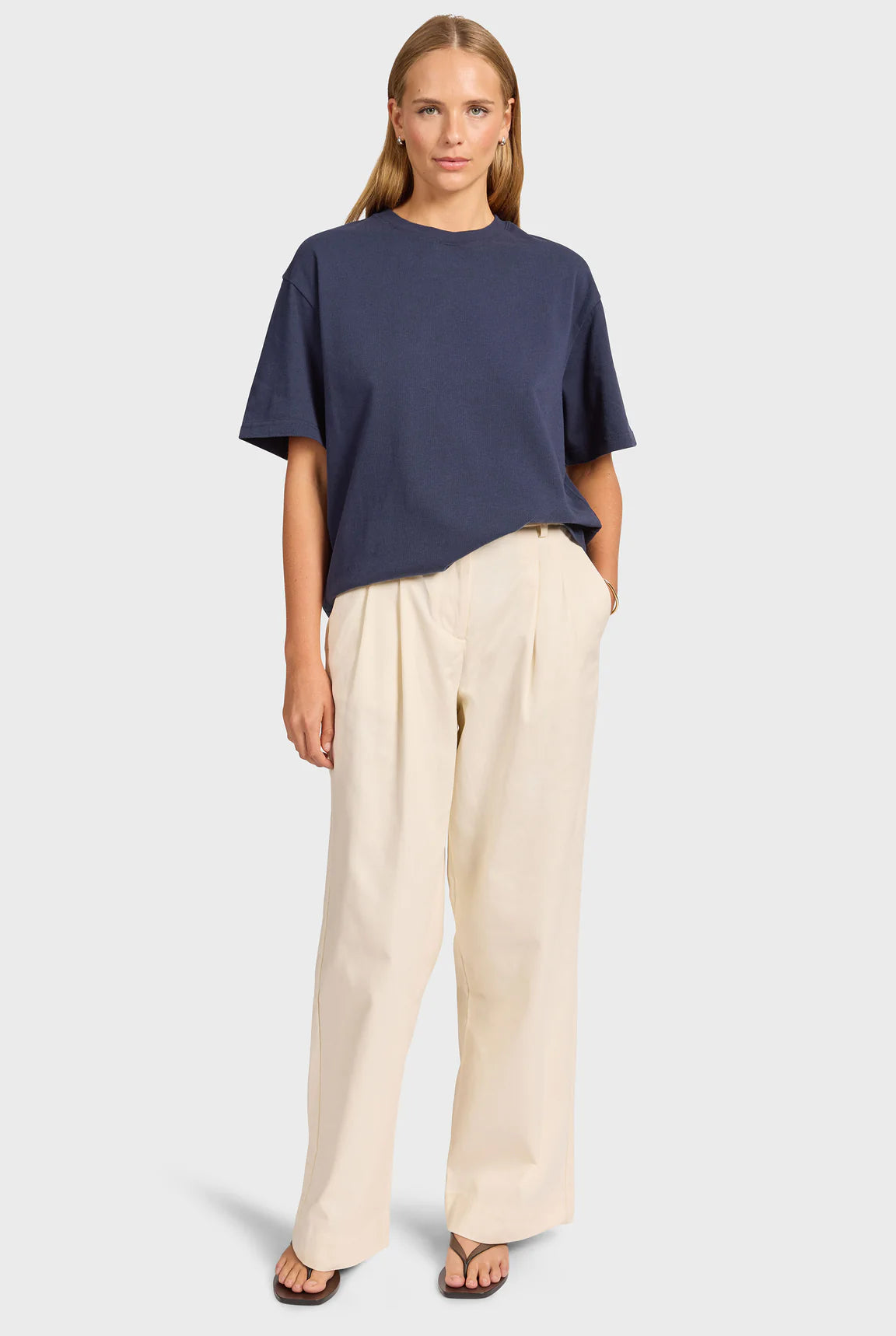 リラックスTシャツ - Navy