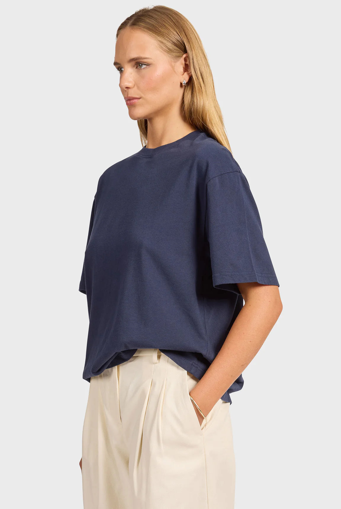 リラックスTシャツ - Navy
