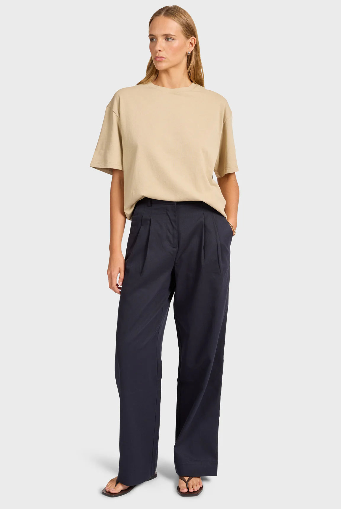 リラックスTシャツ - Stone