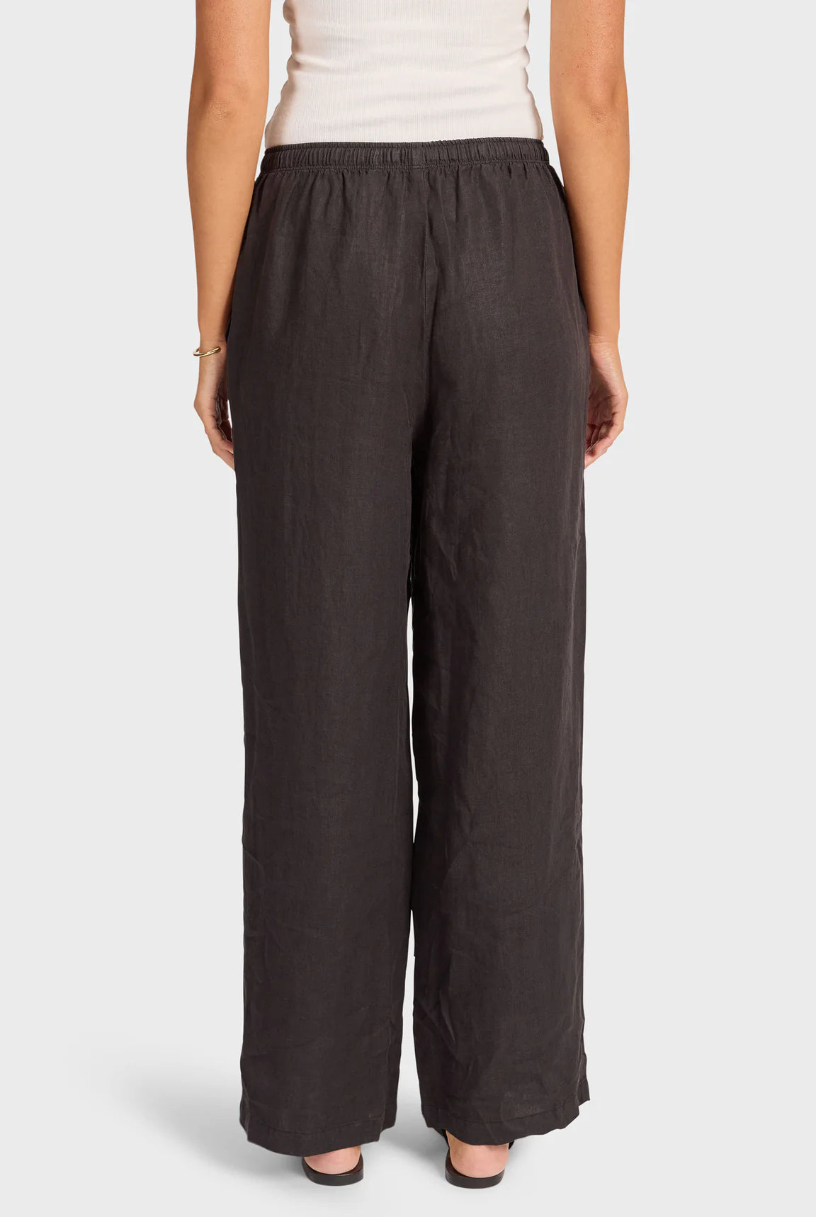 ウィメンズ リビエラ リネンパンツ - Black