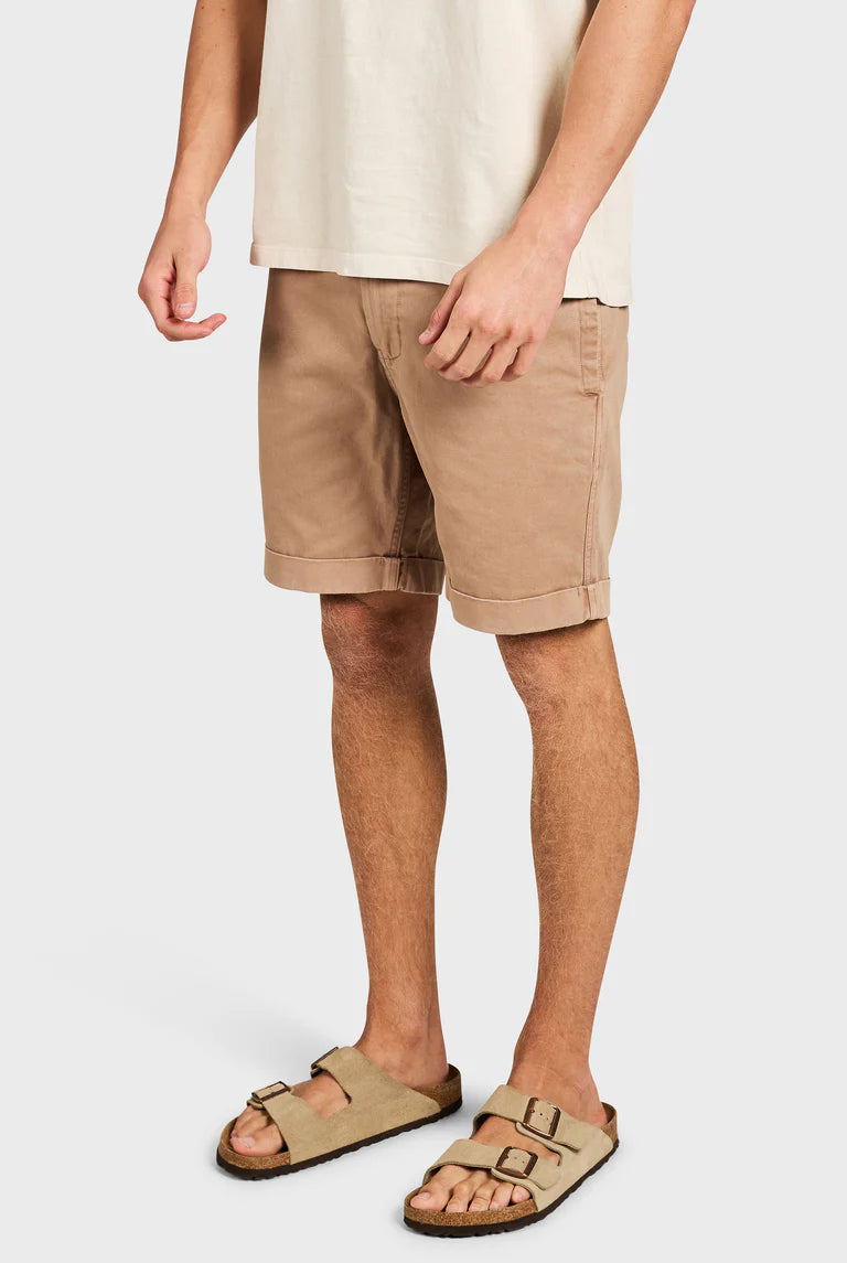 サンティアゴショート - Warm Taupe