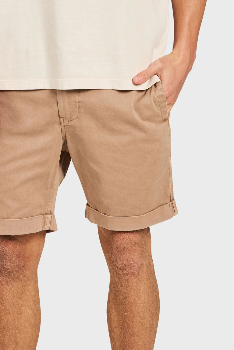 サンティアゴショート - Warm Taupe