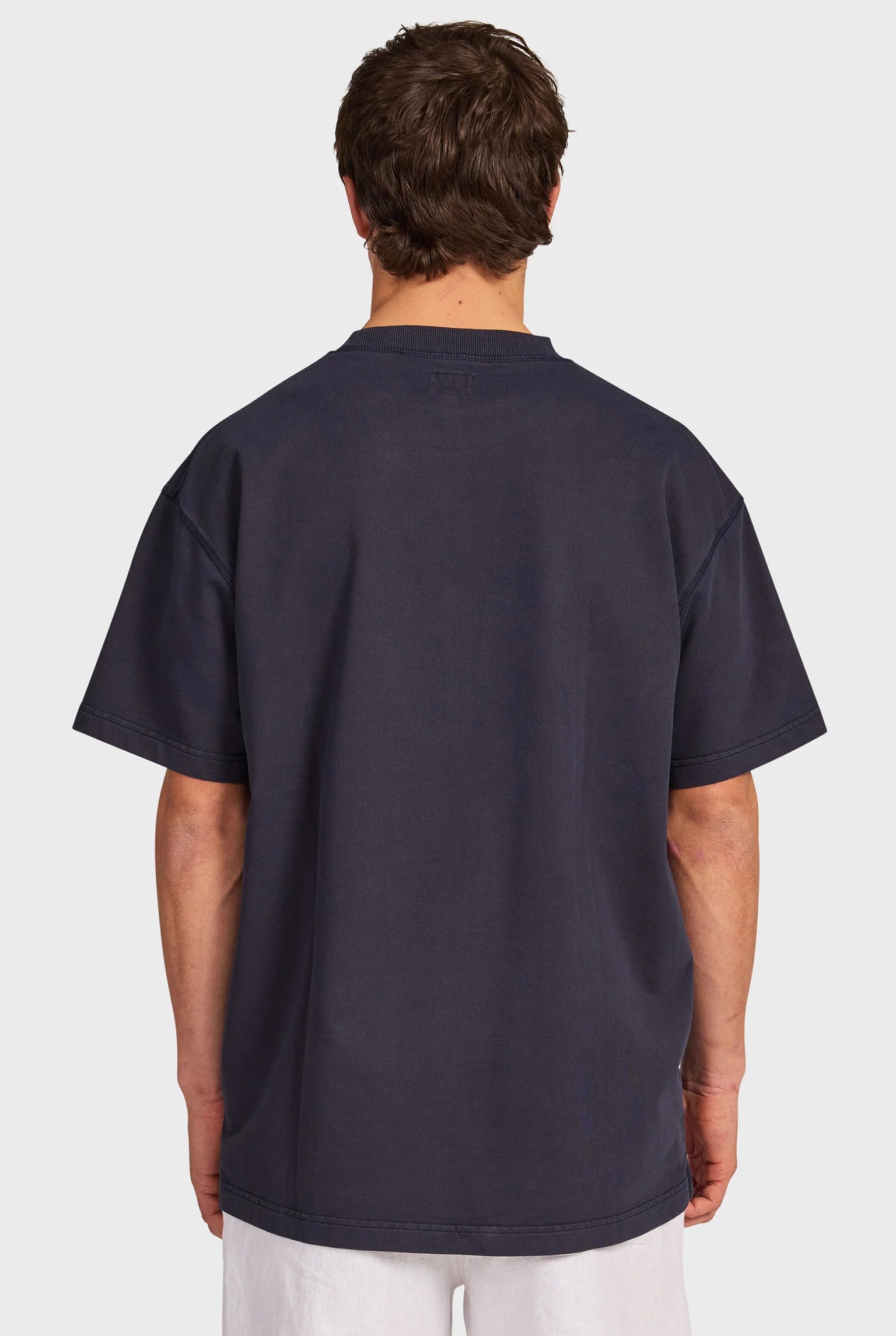 バーシティー クルーTシャツ - Peacoat Navy