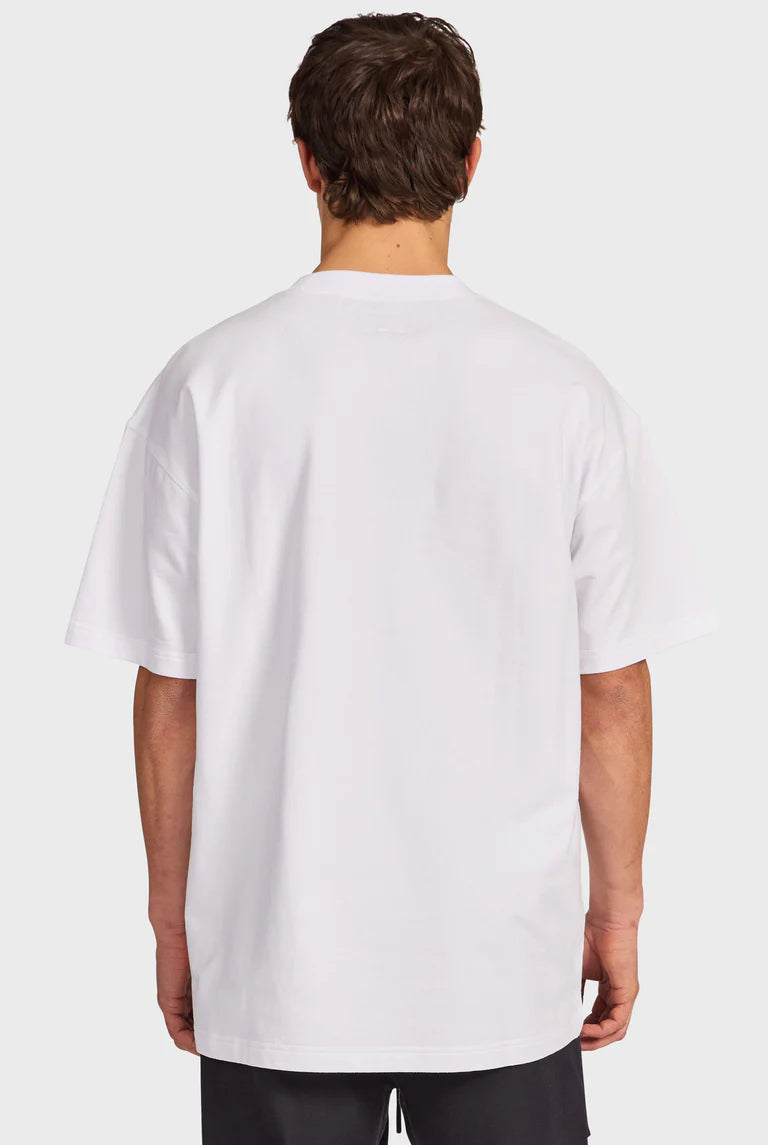 バーシティー クルーTシャツ - White