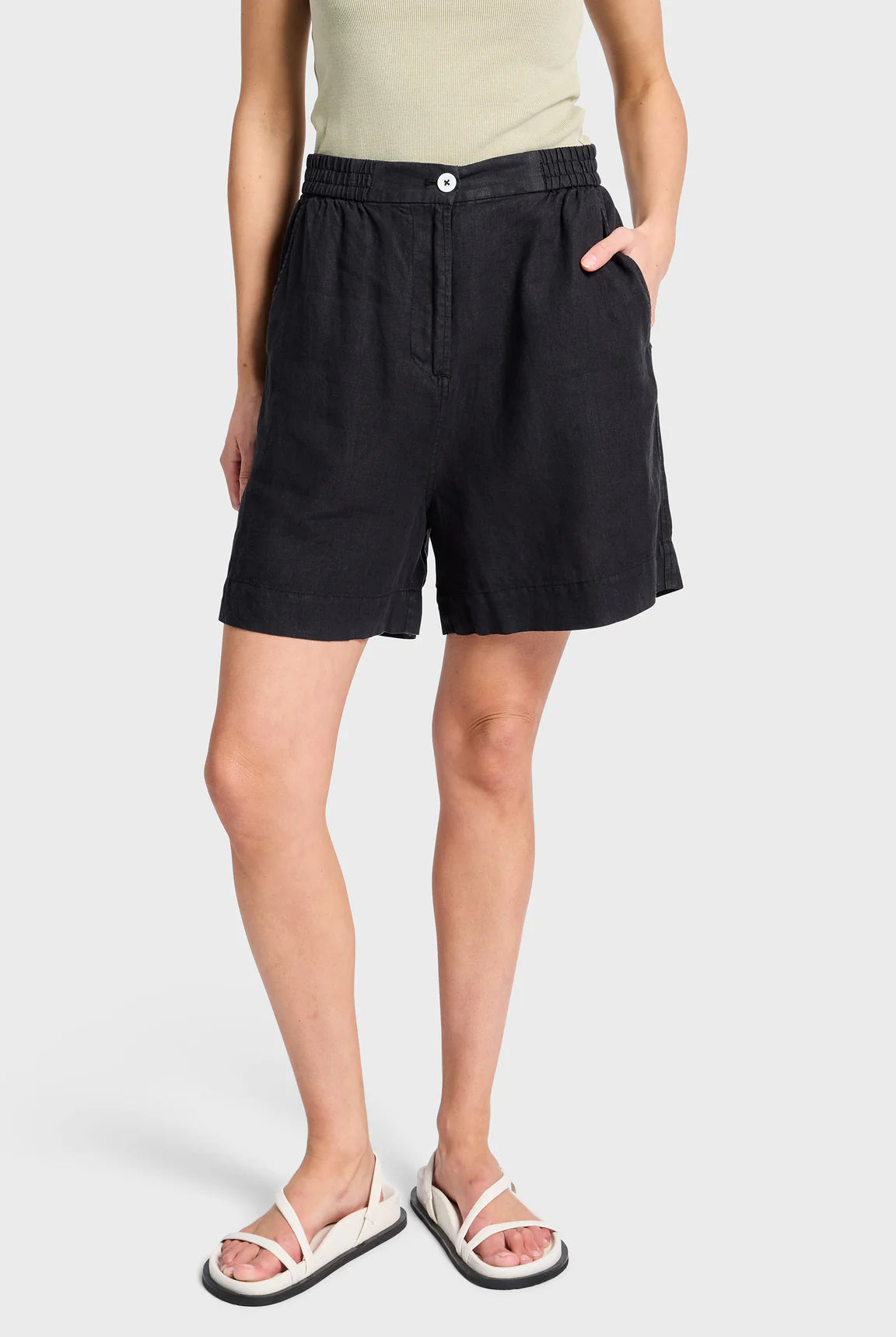 ベニスバミューダショート - Black