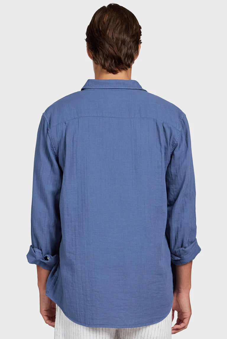 ビクターシャツ - Petrol Blue