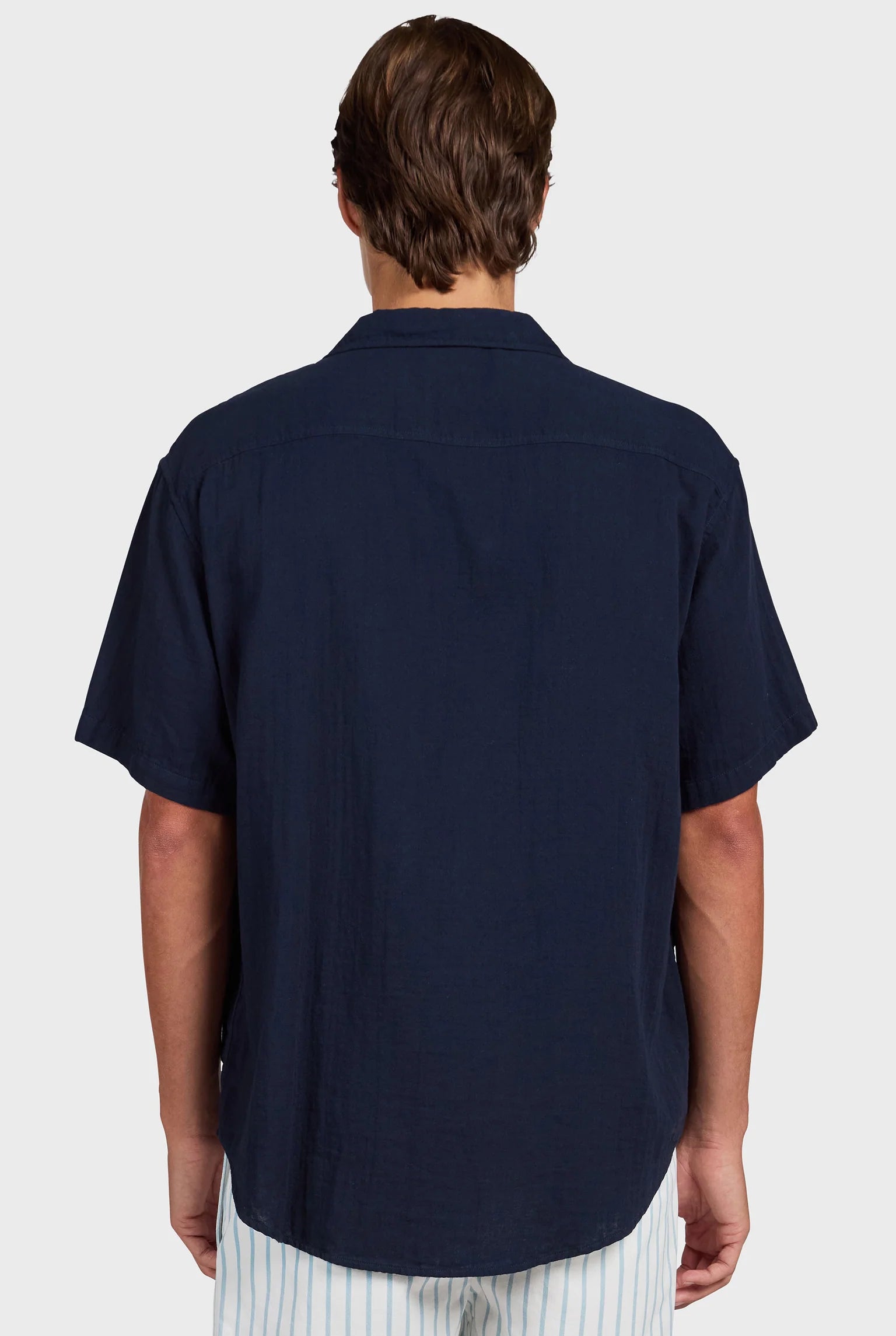 ビクターショートスリーブシャツ - Peacoat Navy