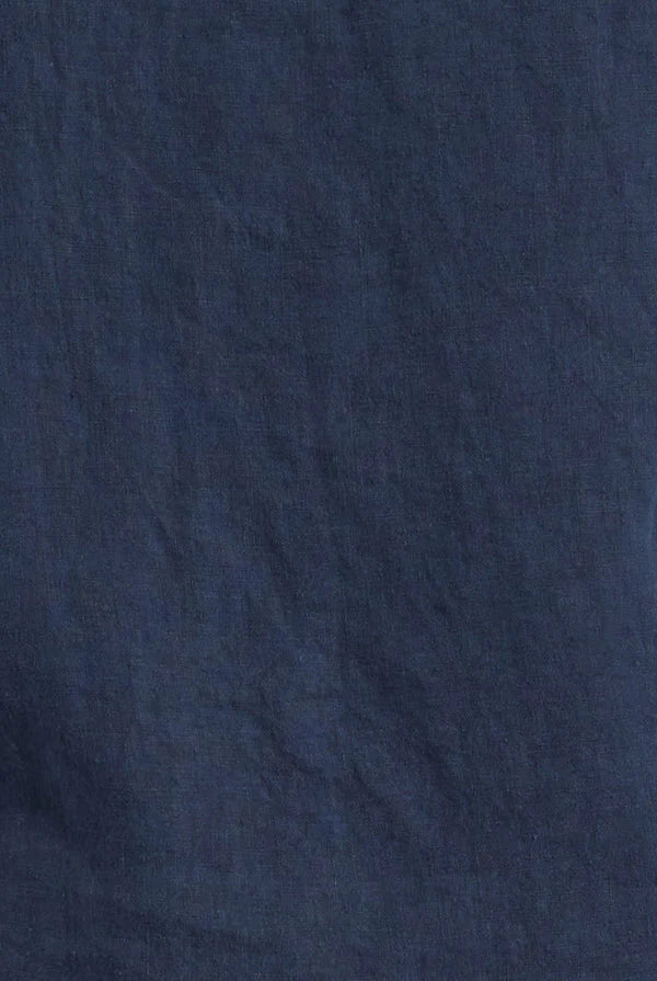 メンズ ハンプトン リネンシャツ - Navy